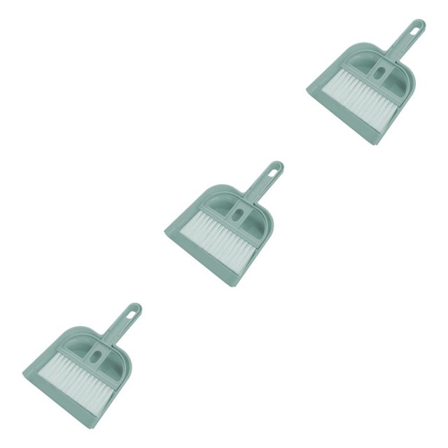 Monstrate Juego de recogedor de escoba, cepillo de limpieza para el hogar de plástico, para dormitorio de automóvil, Mini barredora de polvo de Type1 NO1