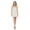 Off White, variant on Women's Sleeveless Midi Cocktail Dress, Spaghetti Strap Sundress Flare Sexy Going Out Party, Spring Summer 2024(Red Large Size)