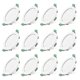 thumbnail image 1 of 12pcs 7w White Led Downlight Recessed Ceiling Lights Slim Spot Light, 1 of 4