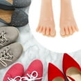 thumbnail image 3 of Unique Bargains 4 Pairs Soft Sweat-absorbent Forefoot Insole Pads Beige, 3 of 5