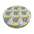 thumbnail image 6 of Uemuo Sea Turtle Pattern Round Bar Stool Seat Covers Washable Stool Cushion Slipcover Elastic Bar Chair Covers-12 inch, 6 of 7