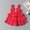 Red, variant on SDJMa Summer Hot Girls Dresses Birthday Cake Skirt Polka Dot Suspender Skirt