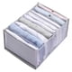 thumbnail image 1 of Caja de almacenamiento de ropa interior para el hogar Artefacto de almacenamiento de jeans Rejilla de almacenamiento de subformato Caja de mosaico de calcetines de dormitorio Malla, 1 of 1