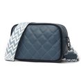 thumbnail image 2 of Bolso hombro Btafrte 1072 Cuero Genuino Azul, 2 of 7