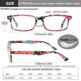 thumbnail image 3 of Gafas de lectura YTDBNS elegantes que bloquean la luz azul para mujeres, 3 of 9