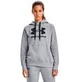 thumbnail image 2 of Sudadera Under Armour Logo Rival Fleece Mujer Deportivo gris L 1356318 035, 2 of 5