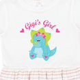 thumbnail image 4 of Inktastic Gigi's Girl Dinosaur Girls Toddler Dress, 4 of 5