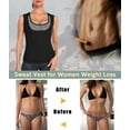 thumbnail image 5 of Vaslanda Women's Premium Workout Tank Top Slimming Polymer Sauna Vest, 5 of 7