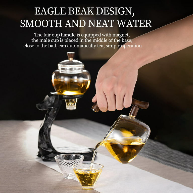 Glass Teapot Infuser Drip Pot Fragrant Oolong Tea Maker for Tea Coffee Make