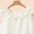 thumbnail image 6 of Bxsruta Women's Floral Print Pajama Set Sleeveless Ruffle Trim Top and Shorts 2 Piece Sleepwear for Women Lightweight Lounge Wear, 6 of 7