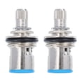thumbnail image 1 of MasteelfCA 2pcs Hot and Cold Water Faucet Valves Replacement Faucet Valves Core Supplies, 1 of 8