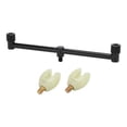 thumbnail image 4 of Carp Fishing Buzz Bars, Aluminum Alloy Buzz Bar Universal Thread Wear Resistant  For Saltwater 25cm Bracket + 2 Head, 4 of 8
