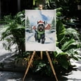thumbnail image 4 of Hello Winter Scottish Terrier Frosty Morning Walk Welcome Snowy Christmas Vertical Matte Canvas Poster Scottie Dog Lover Gifts Wall Art Home Decor - 02018, 4 of 5