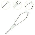 thumbnail image 6 of QccHieUs Fly Fishing Tying Tool Ceramic Tip Bobbin Holder Sturdy Easy to Use Portable Fly White, 6 of 9
