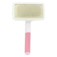 thumbnail image 1 of Stainless Steel Pet Grooming Brush Massage Slicker Tool for Detangling and Shedding Control, 1 of 3