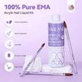 thumbnail image 2 of Monómero líquido acrílico SAVILAND Essentials 240 ml con brochas, 2 of 7