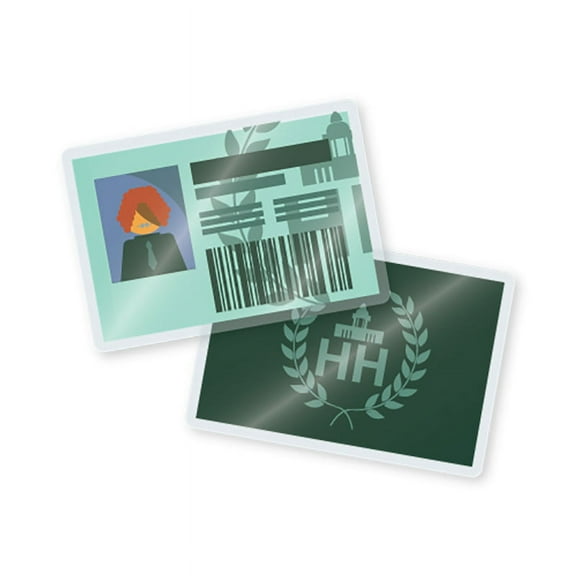 LP10SCH - TruLam Thermal Laminating Pouches 10 Mil 2-1/2 in x 3-5/8 in (School Card Size) - 500/Bx