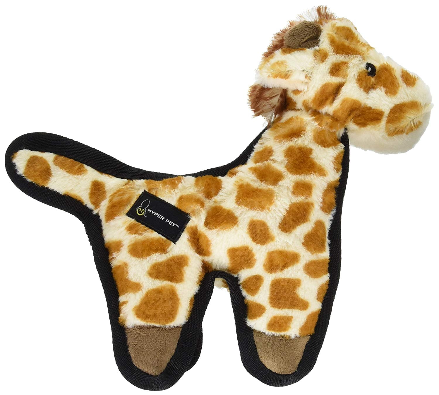 Tough Plush Giraffe Durable Dog Toy with Squeaker, Double layer