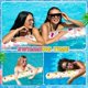 thumbnail image 4 of Juego de 2 Rollores Inflables para Piscina WinnerWhy con Funda de Tela, 4 of 6