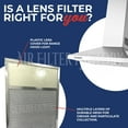 thumbnail image 3 of Air Filter Factory 8-1/4 x 23-1/2 x 3/8 Aluminum Lens Grease Filters 2-Pack, 3 of 5