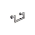 thumbnail image 3 of Cabinet Handle Pull Half Square 3″ – Solid Brass Drawer Handle, Half Square Cabinet Pull, Brushed Brass & Chrome – Modern Furniture Hardware, 3 of 10