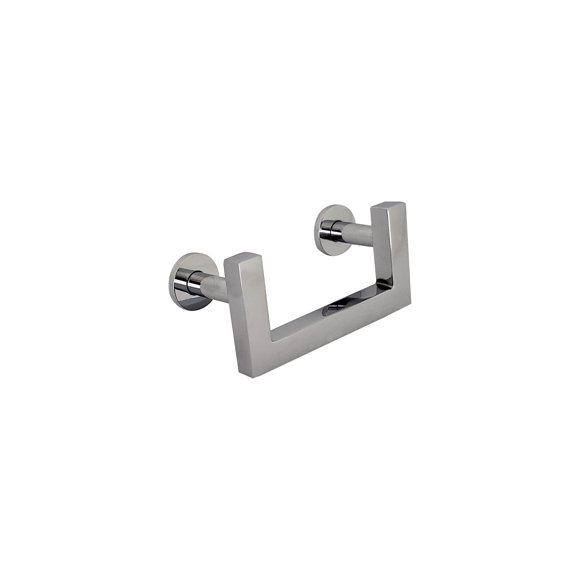 Cabinet Handle Pull Half Square 3″ – Solid Brass Drawer Handle, Half Square Cabinet Pull, Brushed Brass & Chrome – Modern Furniture Hardware