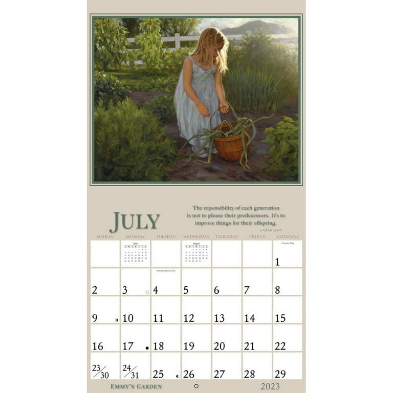 Duncan Simple Things Deluxe 2023 Wall Calendar - Walmart.com