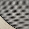 thumbnail image 5 of Nourison Courtyard 5' x Round Black White Modern Rug, 5 of 10