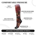 thumbnail image 3 of Lsque fairy-tale-world-with-delicious-candy Pattern Sport Compression Socks for Men & Women 15-20 mmHg Knee High Nurse Pregnant Running Medical and Travel Athletic, 3 of 6