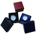 thumbnail image 3 of UDIYO Faux Leather Jewelry Wrist Watches Holder Display Storage Box Organizer Case Gift, 3 of 7