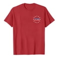 thumbnail image 7 of UngA 250 Anniversary USA Shirt Women 4th of July Shirts 1776-2026 250th Birthday Graphic Tees Tops Patriotic Womens Tshirt (Red,L), 7 of 7