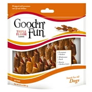 Good 'n' Fun Triple Flavor Kabobs Rawhide Dog Chews, 24 Oz. (36 Count)