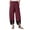 Red, variant on Slacks for Women Dressy Casual Plus Size Leisure Loose Wide Leg Dress Pants Stretch Elastic High Waist Slacks Pants Color Block Slit with Pockets Dress Pants Sports Clubs Red