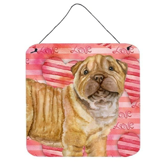 Shar Pei Puppy Love Wall or Door Hanging Prints