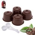 thumbnail image 1 of Daily 4pcs Refillable Reusable Coffee Capsule Pods Cup With 2 Coffee Spoon 2025 New, 1 of 9