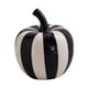 thumbnail image 3 of Figura de fruta de cerámica con pisapapeles de rayas blancas y negras, estatua artística decorativa Manzana 12x15cm, 3 of 9