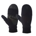 thumbnail image 2 of Guantes de polar de medio dedo para exteriores para hombres y mujeres, para ciclismo, escalada, otoño e invierno, resistentes al frío, cálidos y gruesos, para fotografía, 2 of 5
