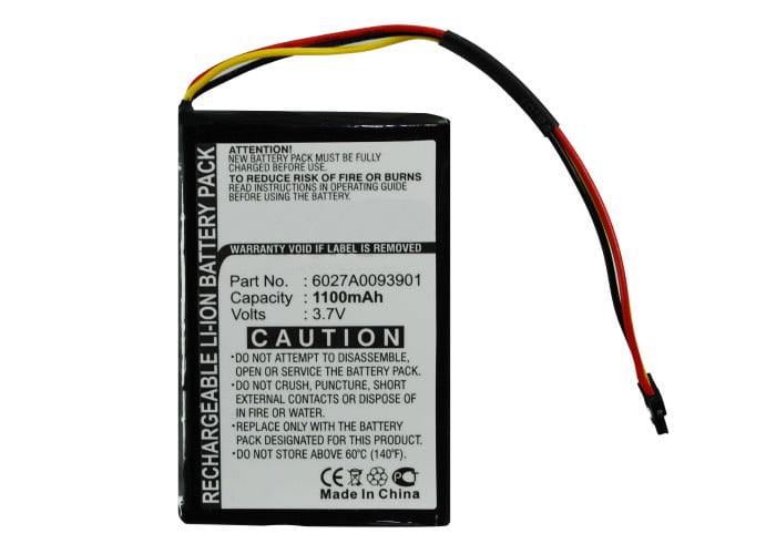 Li-ION Batterie pour GPS Powery Batterie pour i-Blue Type/Ref 3,7V HXE-W01 