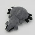 thumbnail image 4 of Kawaii Axolotl Plush Toy, Soft Gray Axolotl Stuffed Animal Plush 7.9 in., 4 of 7