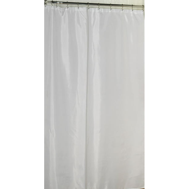 Royal Bath 100 Polyester Fabric Shower Curtain Liner, Size Extra Long