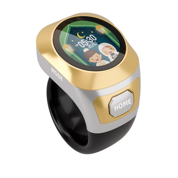 Colorful Color Screen Electronic Counter Tasbih Zikr Rings Adjustable Support App Sync For Fitness Tracking