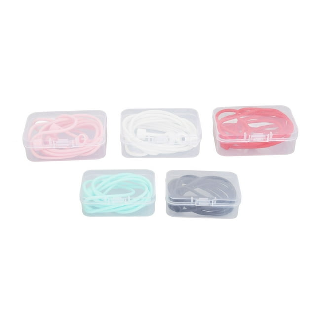10 soportes para audífonos de sonido que evitan caídas, 5 colores, cordón de silicona para amplificador de sonido para personas mayores.