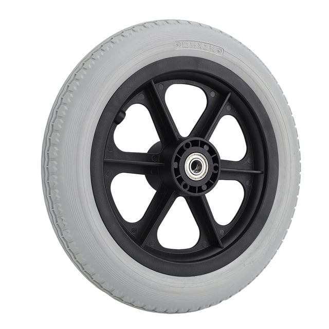 Roue de Roulette pour Fauteuil Roulant, Roue en PU Antidéflagrante pour Marcheurs