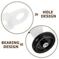 thumbnail image 2 of 20pcs Ceiling Curtain Track Pulleys Sliding Gliders Drapery Rail Rollers, 2 of 9