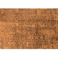 thumbnail image 1 of Ahgly Company Indoor Rectangle Oriental Orange Industrial Area Rugs, 2' x 4', 1 of 4
