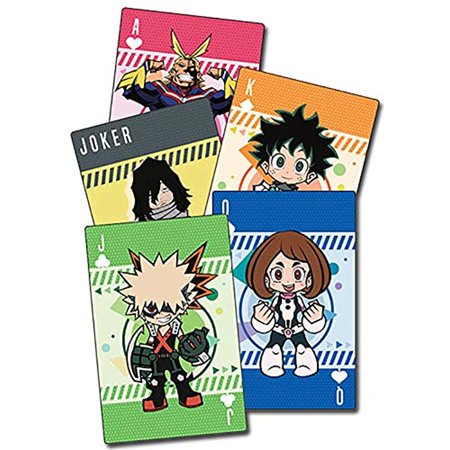 Great Eastern Entertainment My Hero Academia SD Chibi Group Hero Costume Playing Cards price history on PriceWatchPro