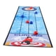 thumbnail image 1 of Juego de curling de mesa, juego familiar interactivo para jugar en interiores, noche de juegos de juguete Esterilla para curling, 1 of 9
