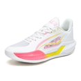 thumbnail image 4 of Bolognifi Men's Shoes Training Outdoor Basketball Running Sports Sneakers Fans - WHITE_8.5, 4 of 6
