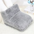 thumbnail image 4 of Electric Foot Warmer Heating Pad Ultra Soft Flannel for Bed Feet Office/Home, 4 of 12