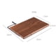 thumbnail image 5 of Rebanador de tabla de queso, mesa de corte, cortador de jamón, cuchillo, herramienta de cocina, rebanador de queso, corte de queso de madera de Acacia brillar Electrónica, 5 of 6
